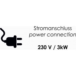 Stromanschluss 3kW / 230 V